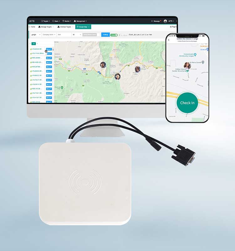 Lecteur RFID longue portée